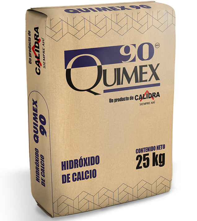 Quimex 90 es cal química especializada para uso en diversas industrias